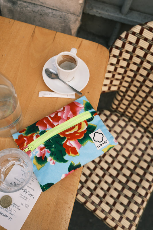 Lou pouch / bleu