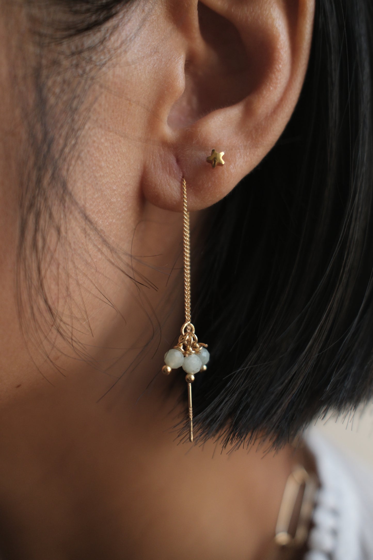 Water drop earrings
