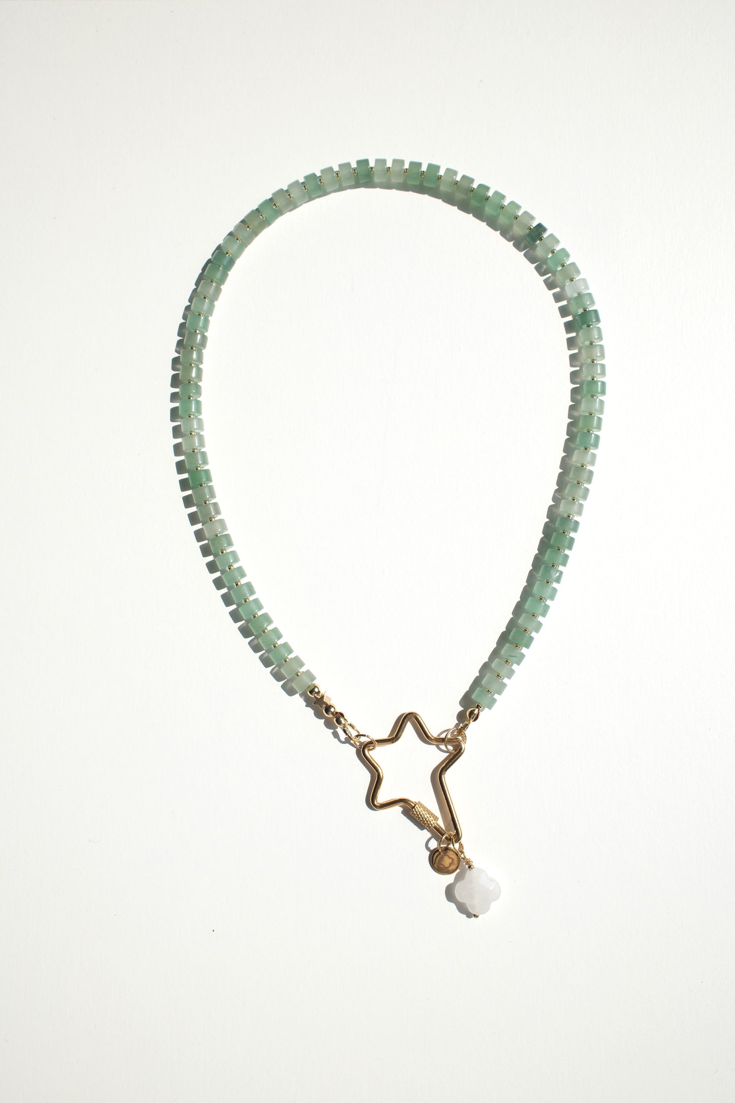Collier aventurine verte