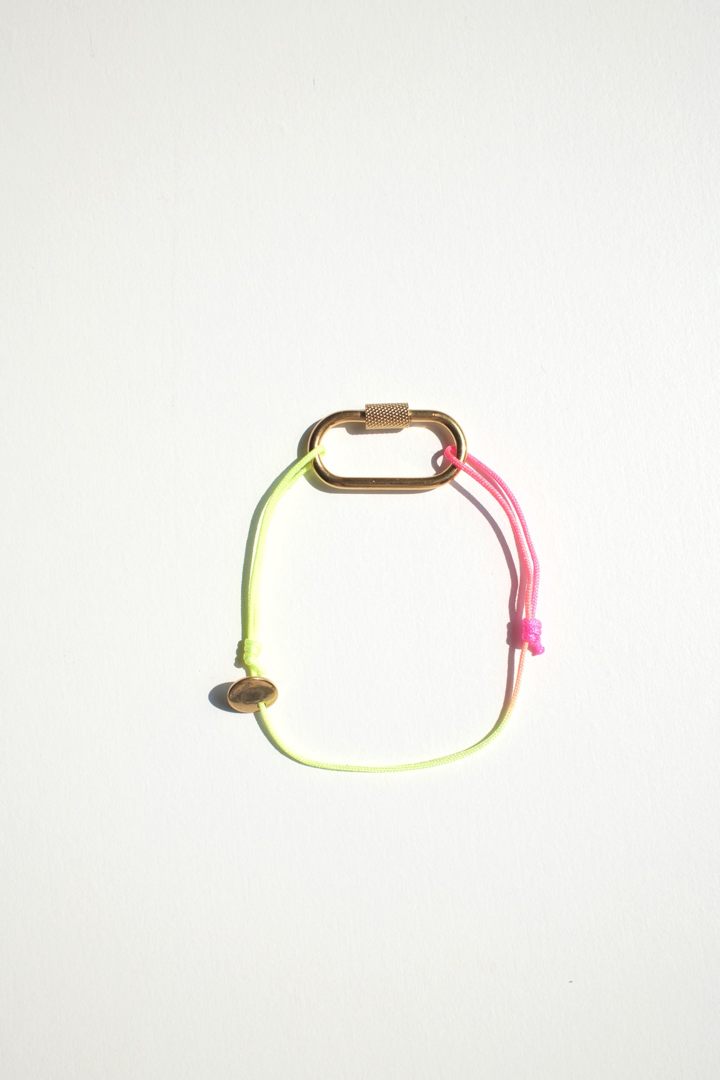 Bracelet lock - fil fluo