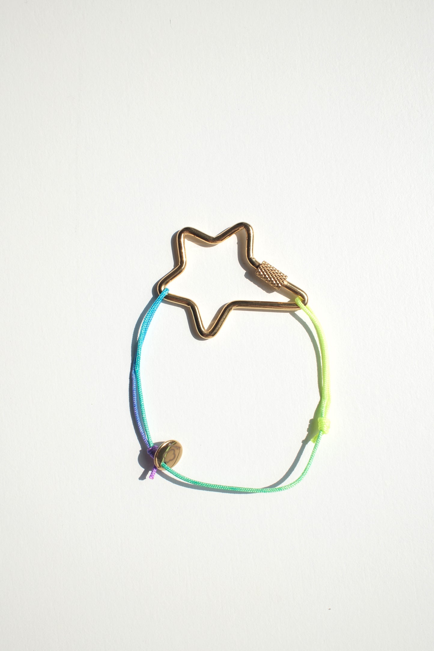 Bracelet lock - fil fluo