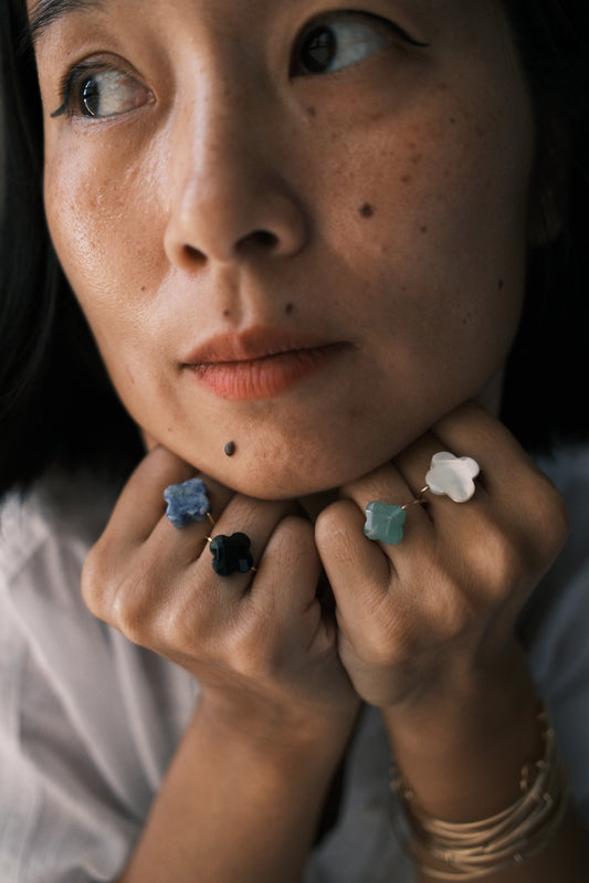 Bague quadrilobe