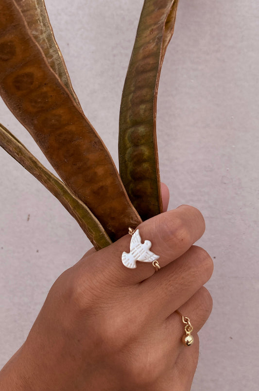 Bague colombe