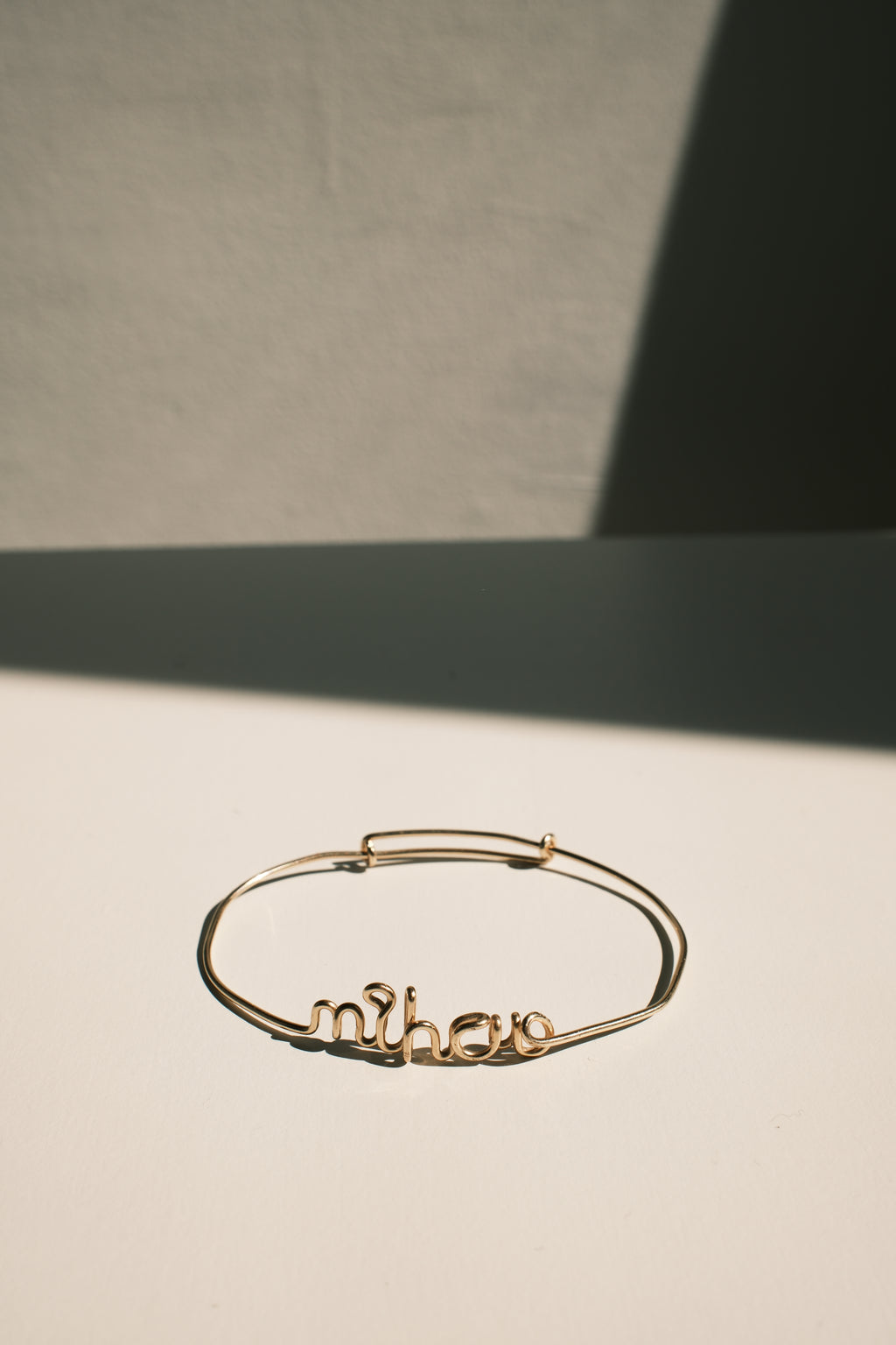 Customisable Message Bracelet