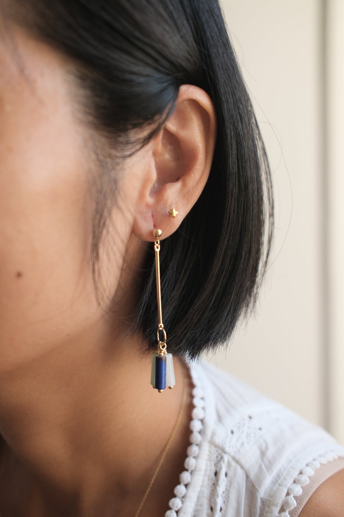 Asymmetrical Candy Earrings