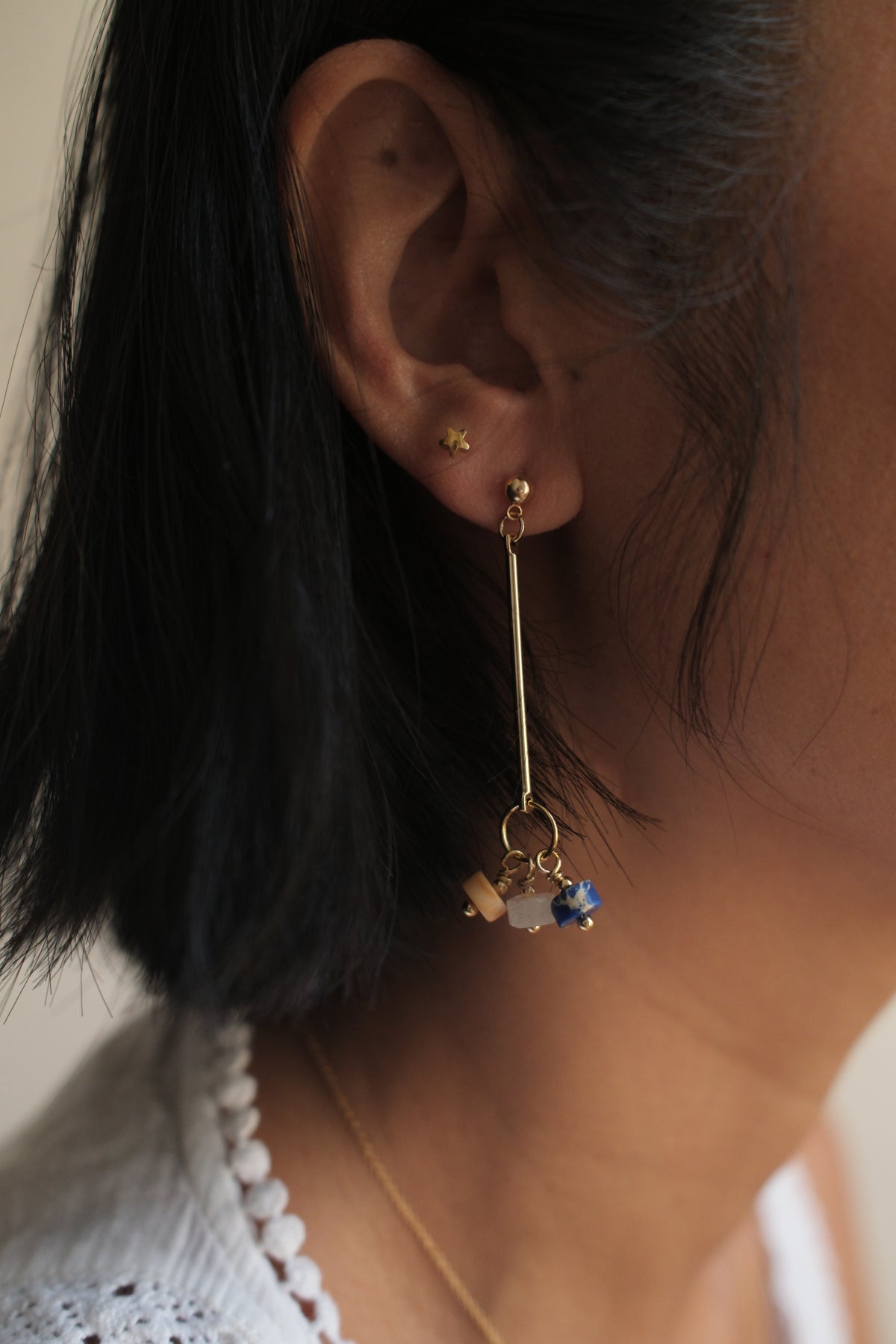 Asymmetrical Candy Earrings