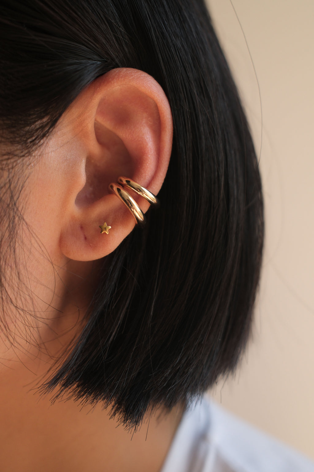 Ring earrings (set of 2)