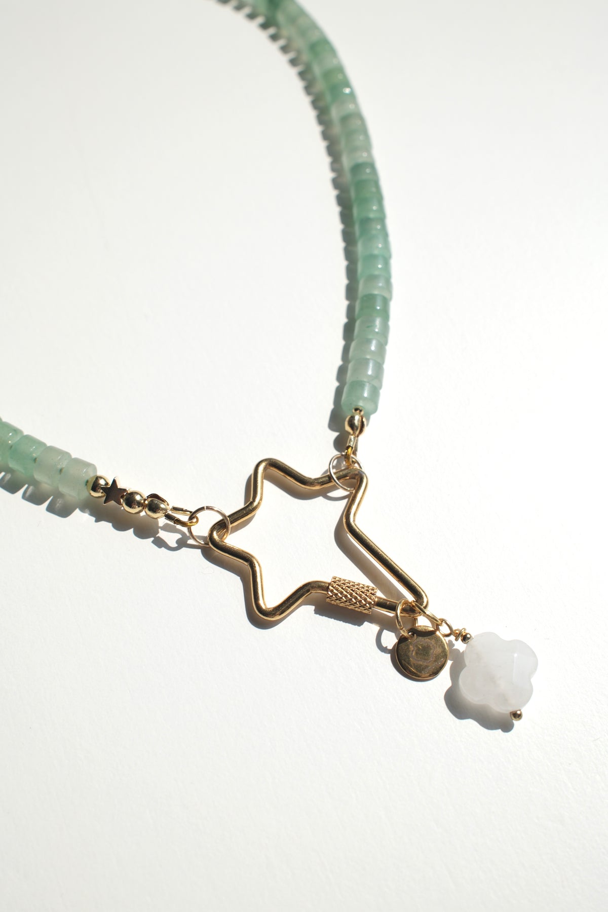 Collier Aventurine verte