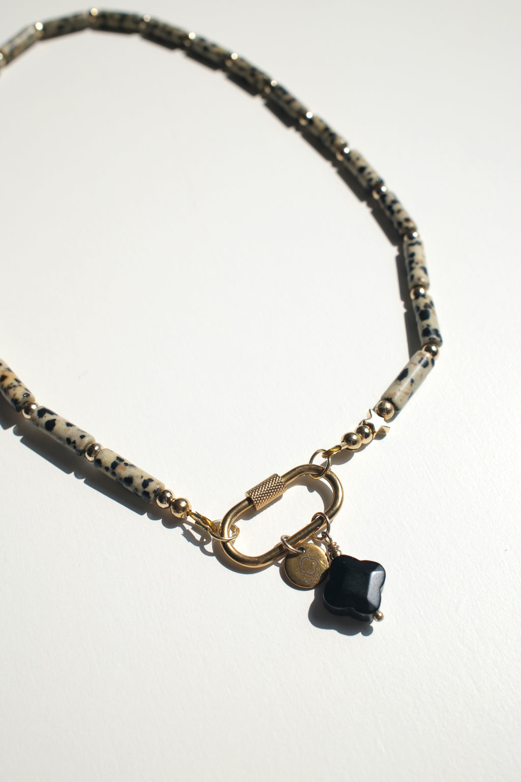 Collier jaspe dalmatien