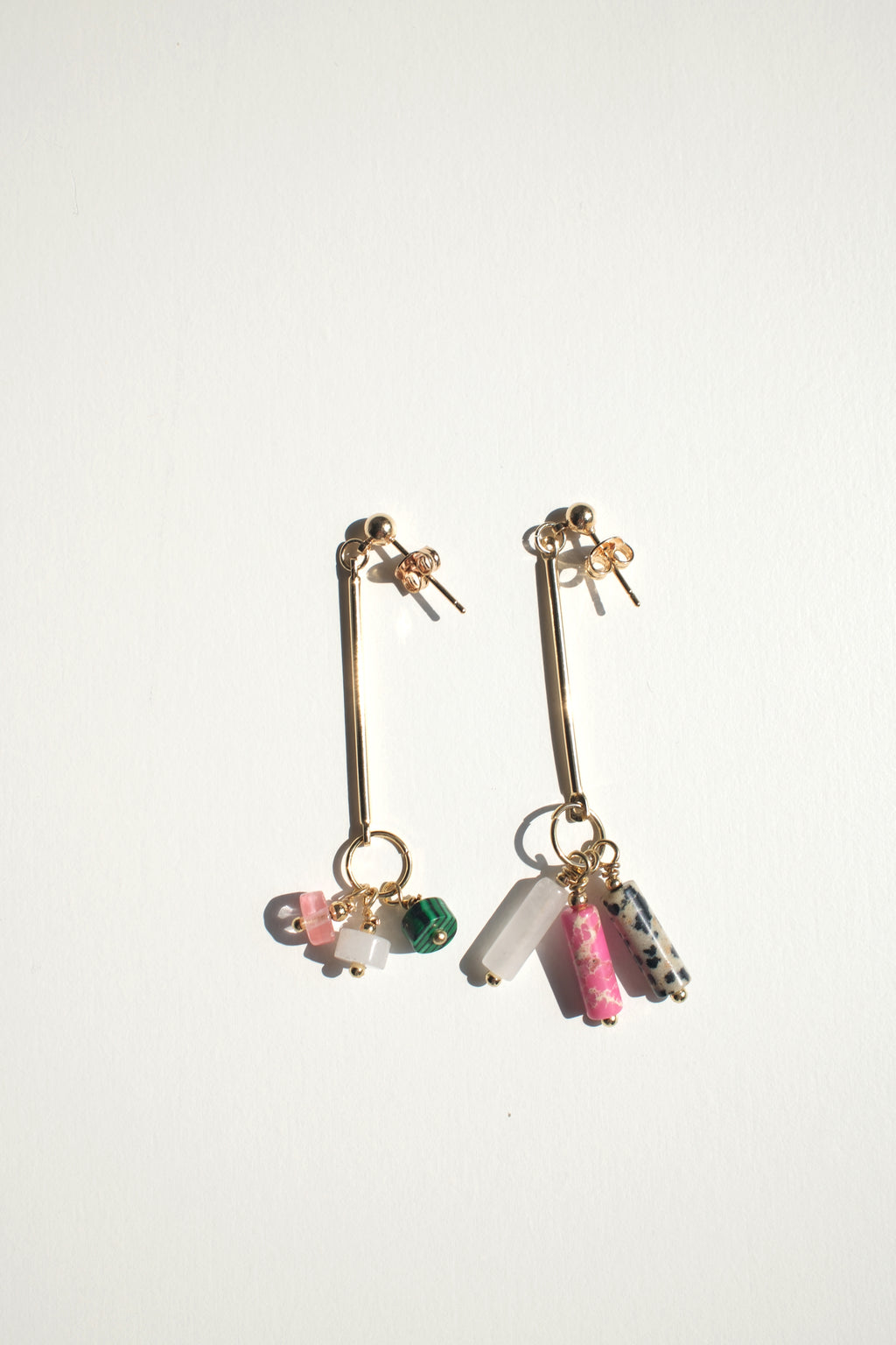 Asymmetrical Candy Earrings