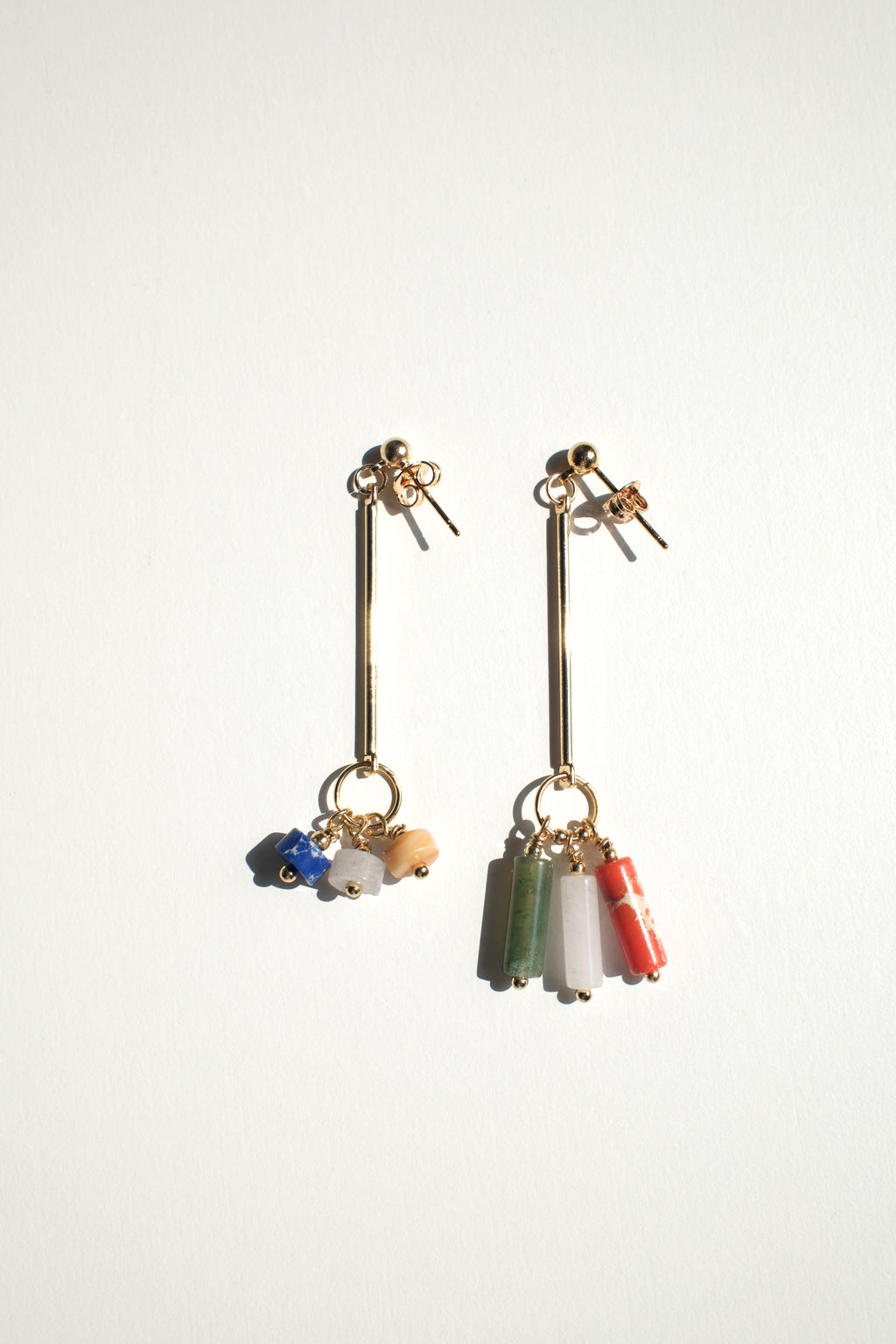 Asymmetrical Candy Earrings