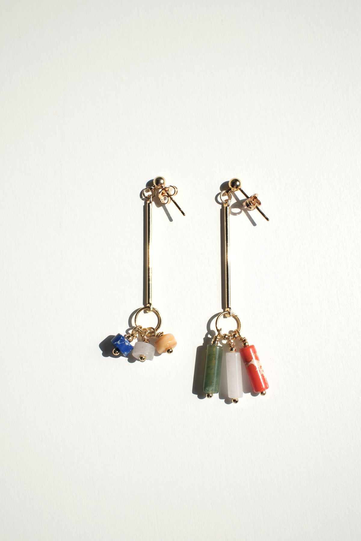 Asymmetrical Candy Earrings