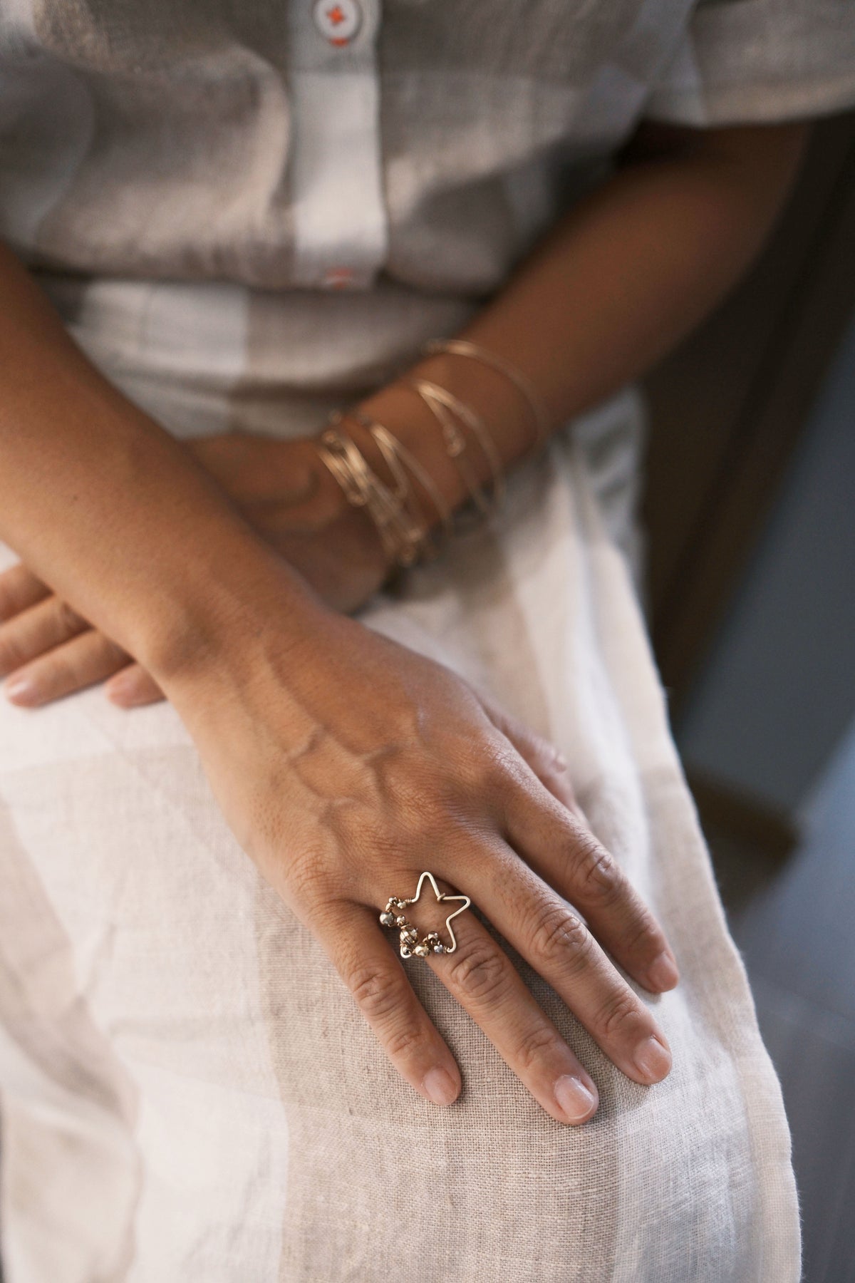 Large Star Ring