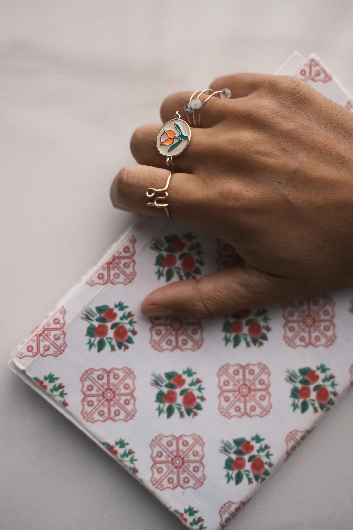 Bague tulipe