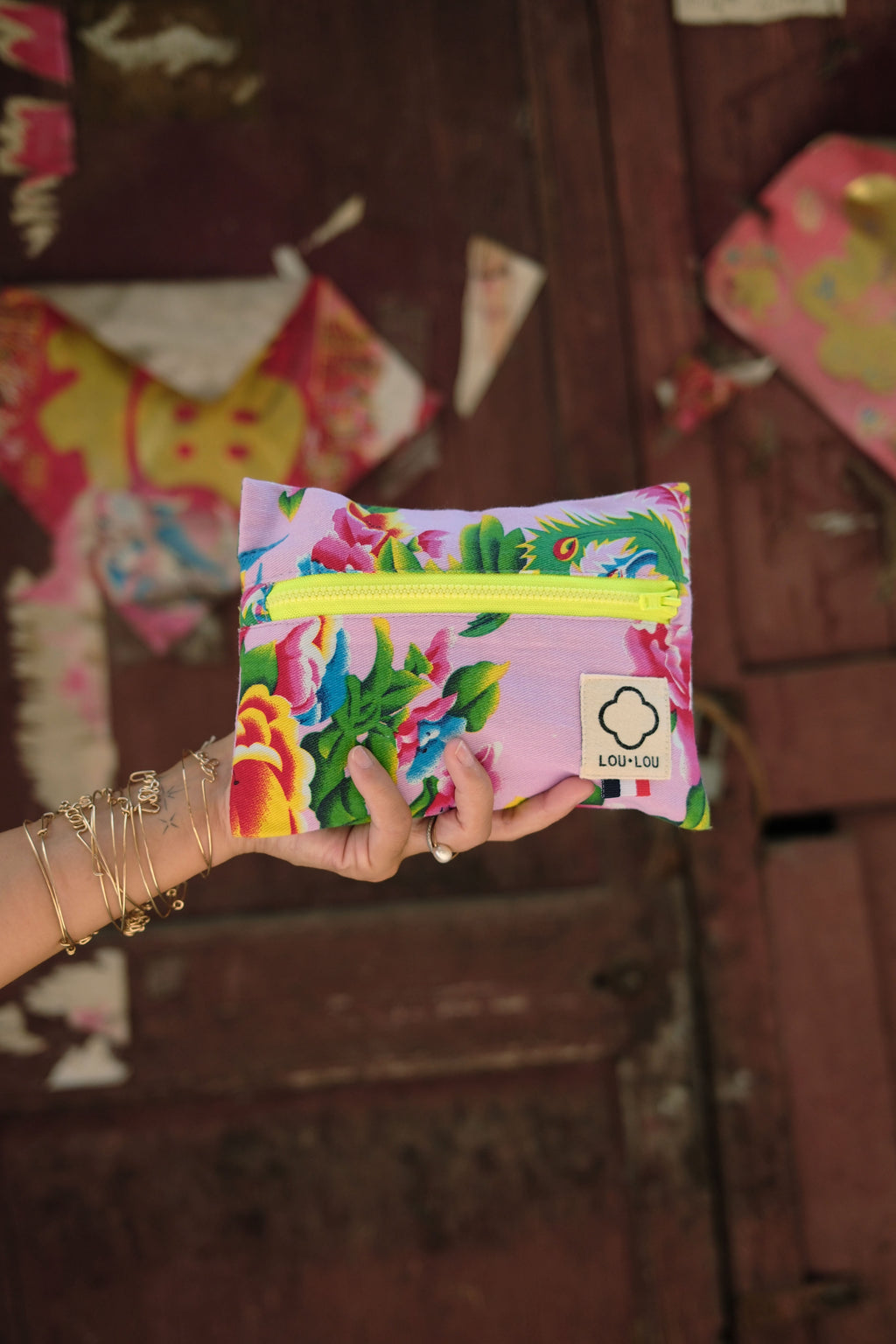 Lou pouch / pink