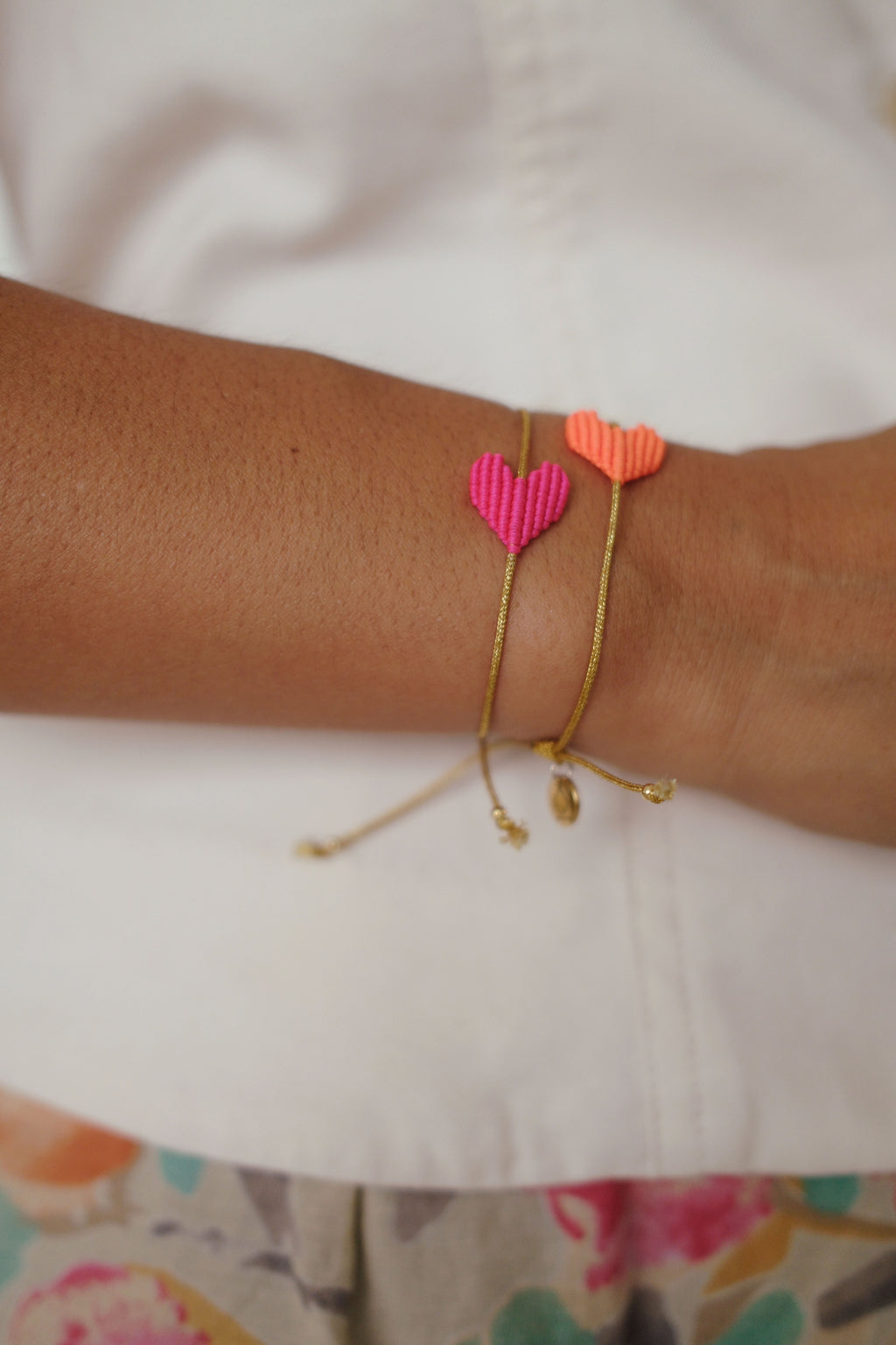 Bracelet Mon Petit Coeur - tressé