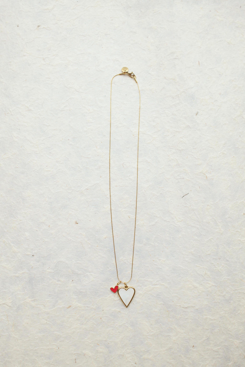 Double Heart Necklace