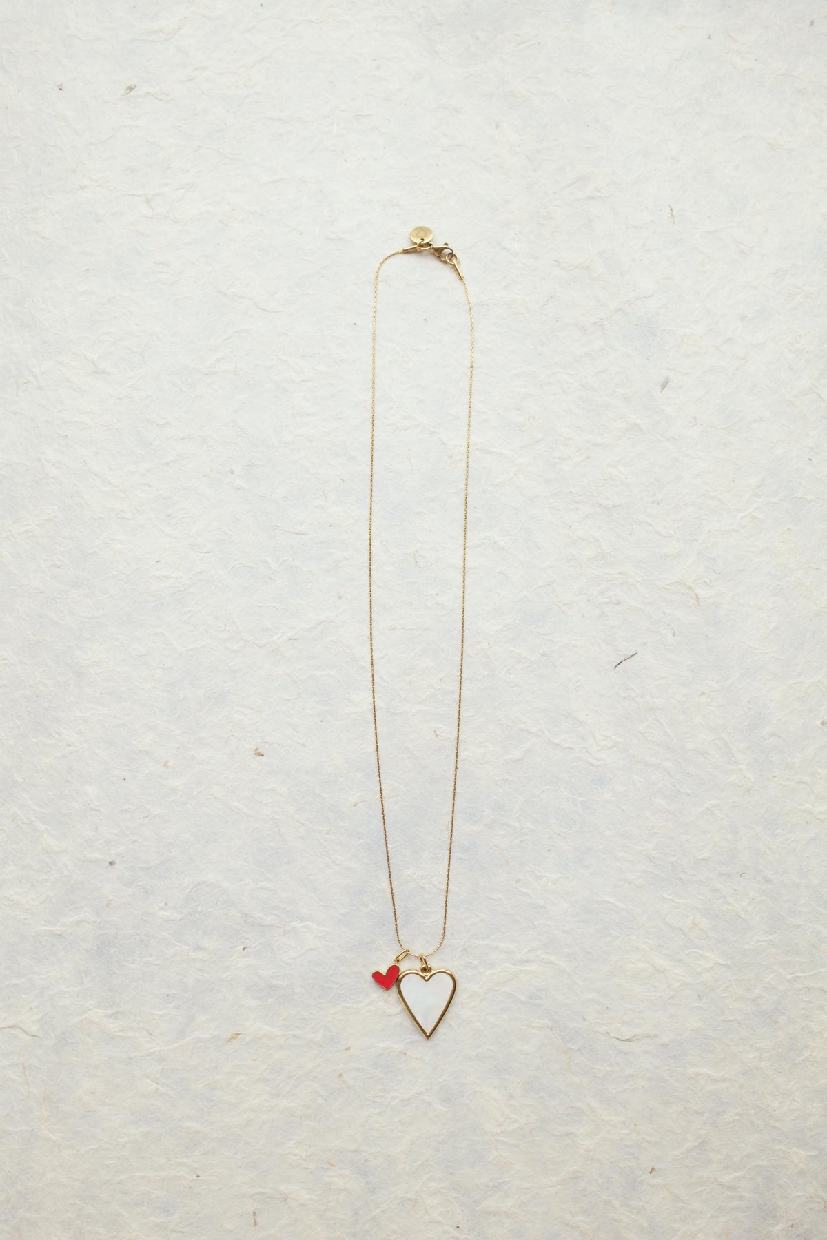 Double Heart Necklace