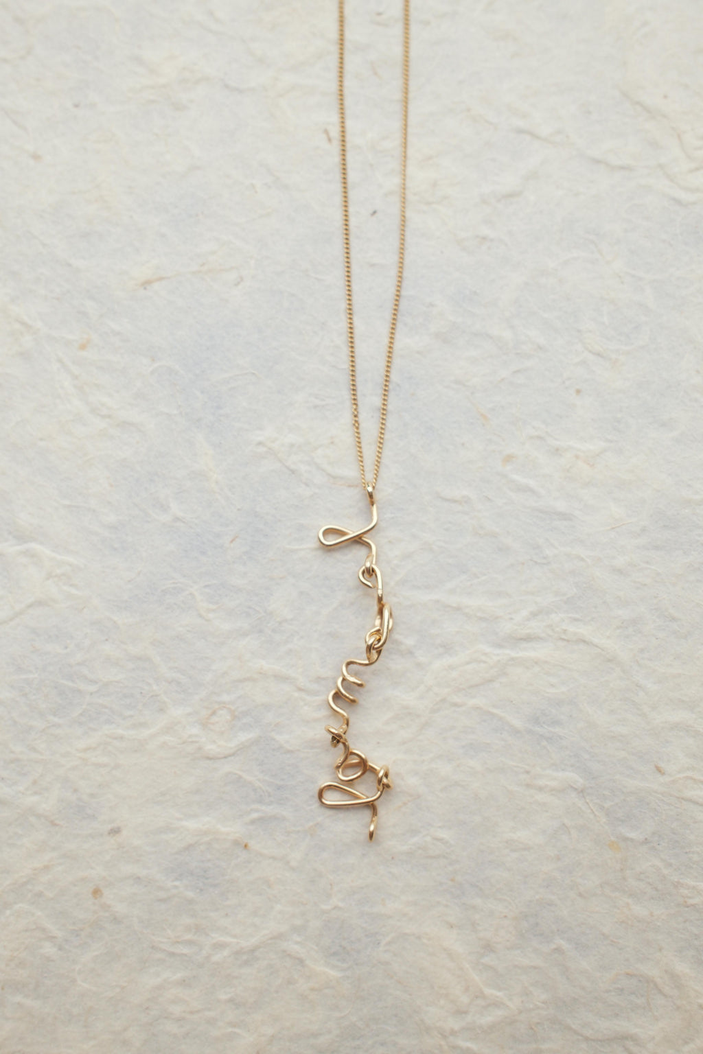 Collier Message Secret Personnalisable