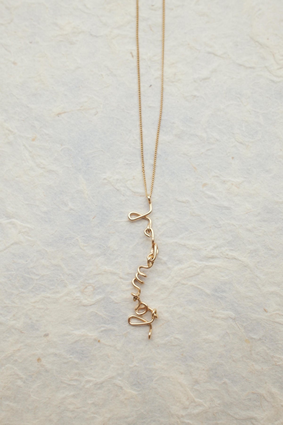 Collier Message Secret Personnalisable