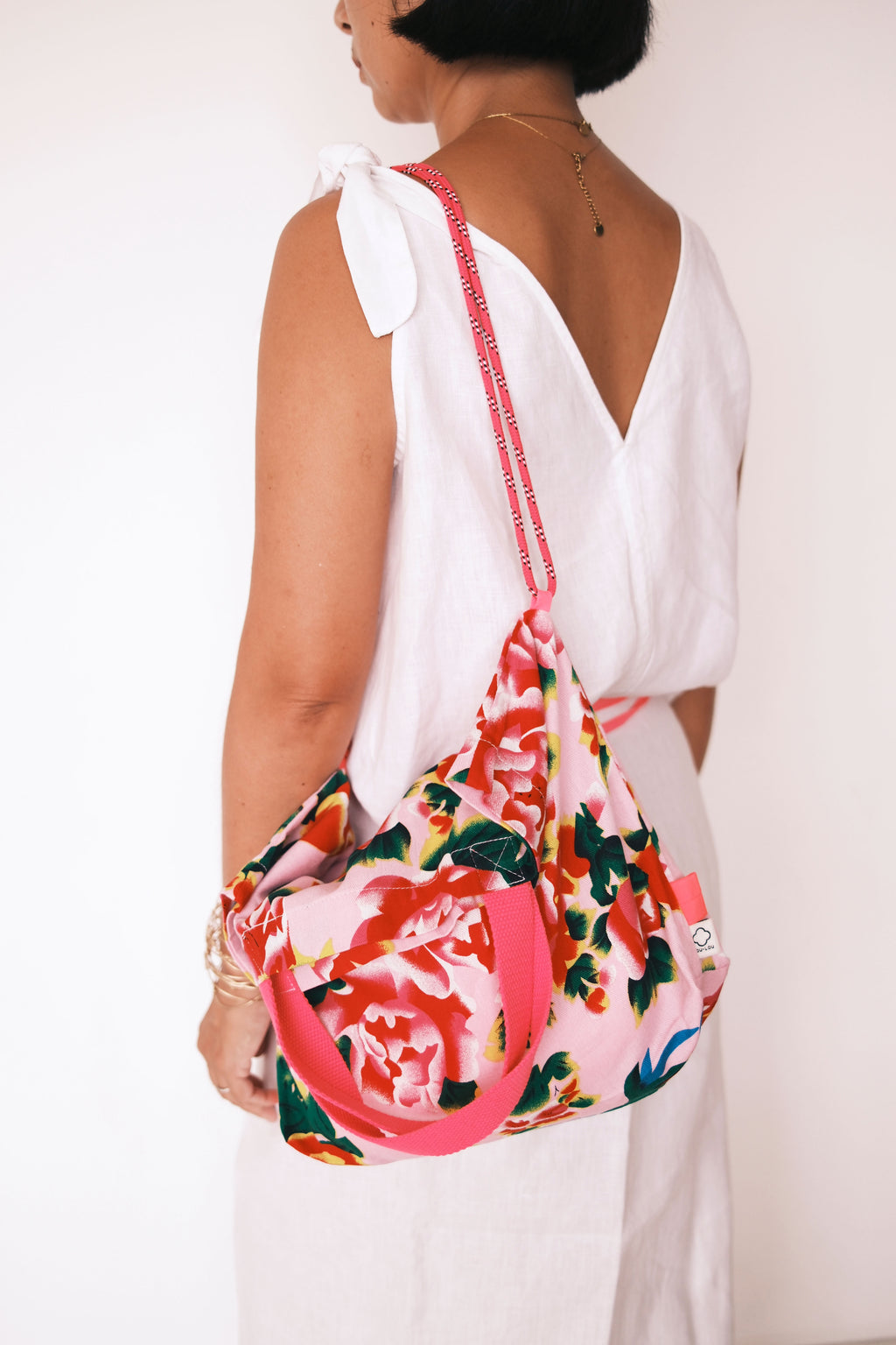 Cross bag / pivoine