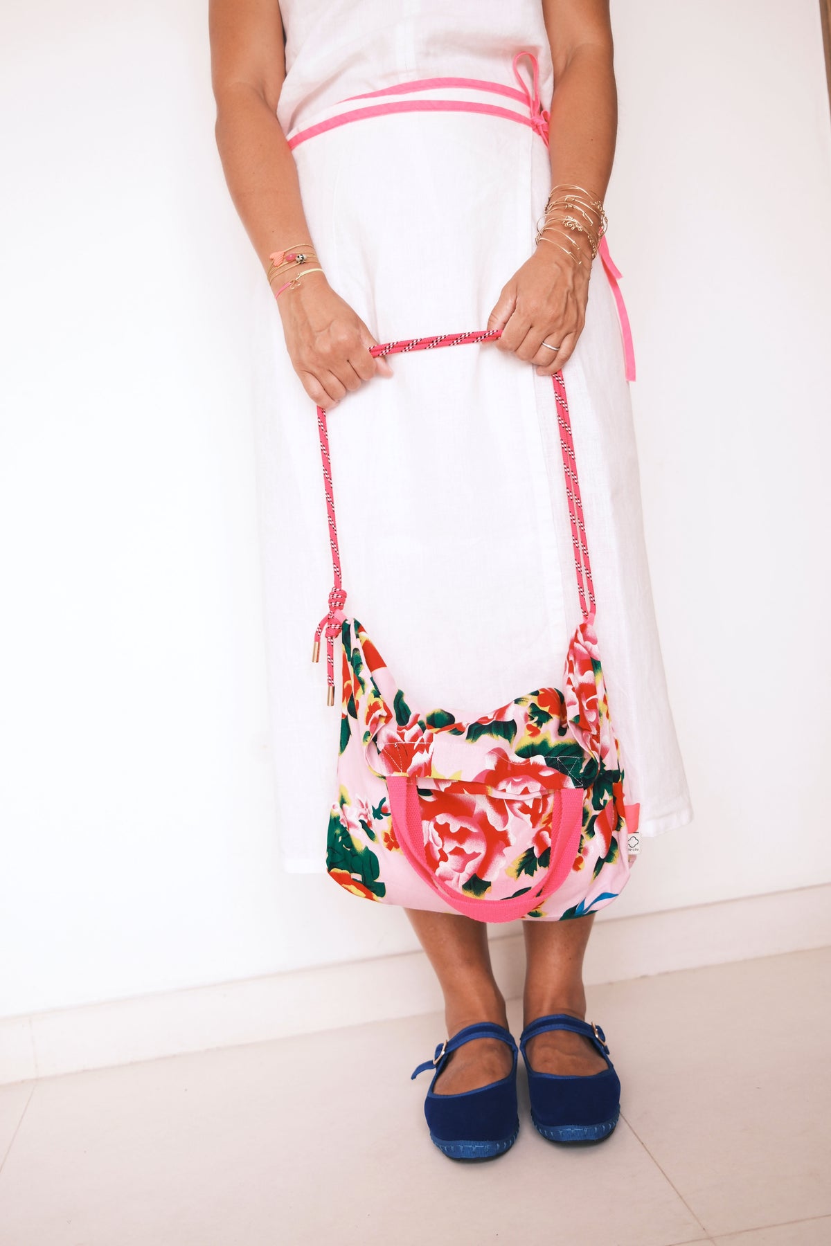 Cross bag / pivoine