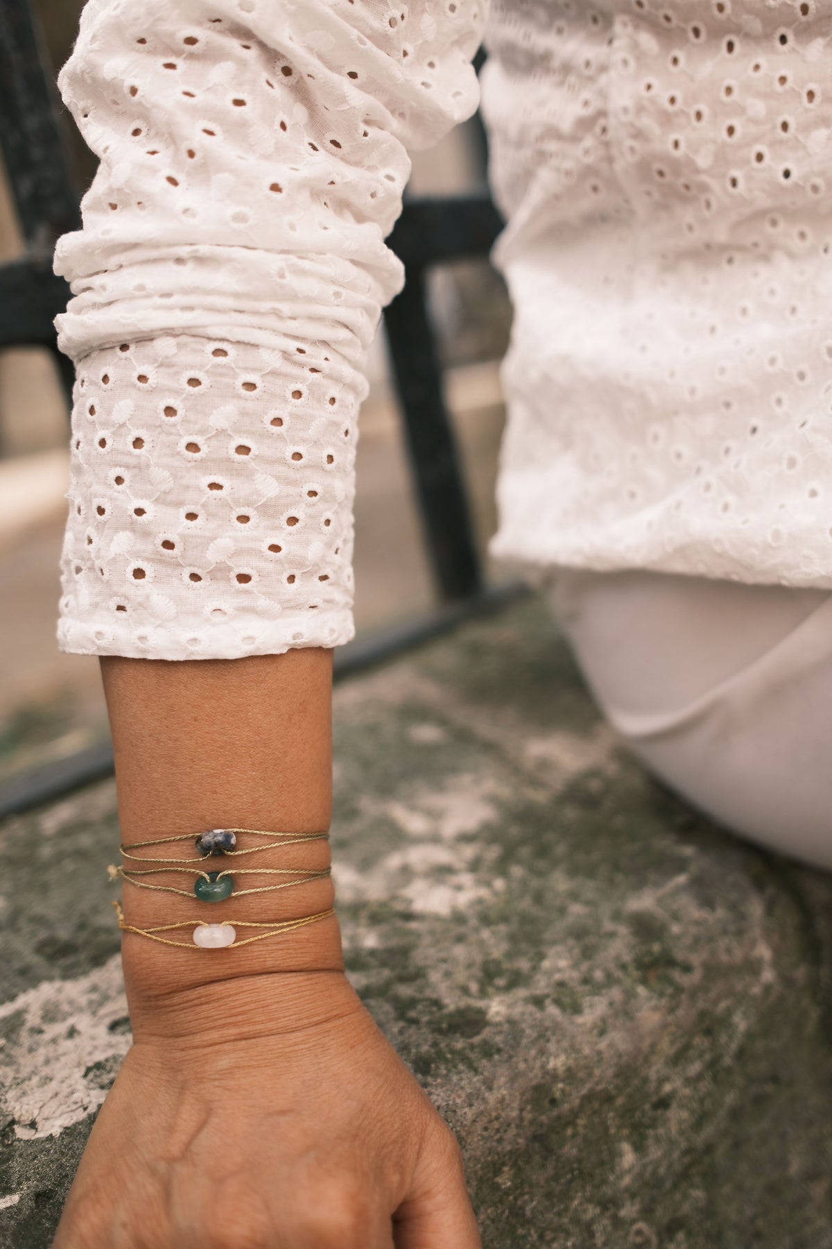 Bonbon Bracelet  - gold-coloured thread
