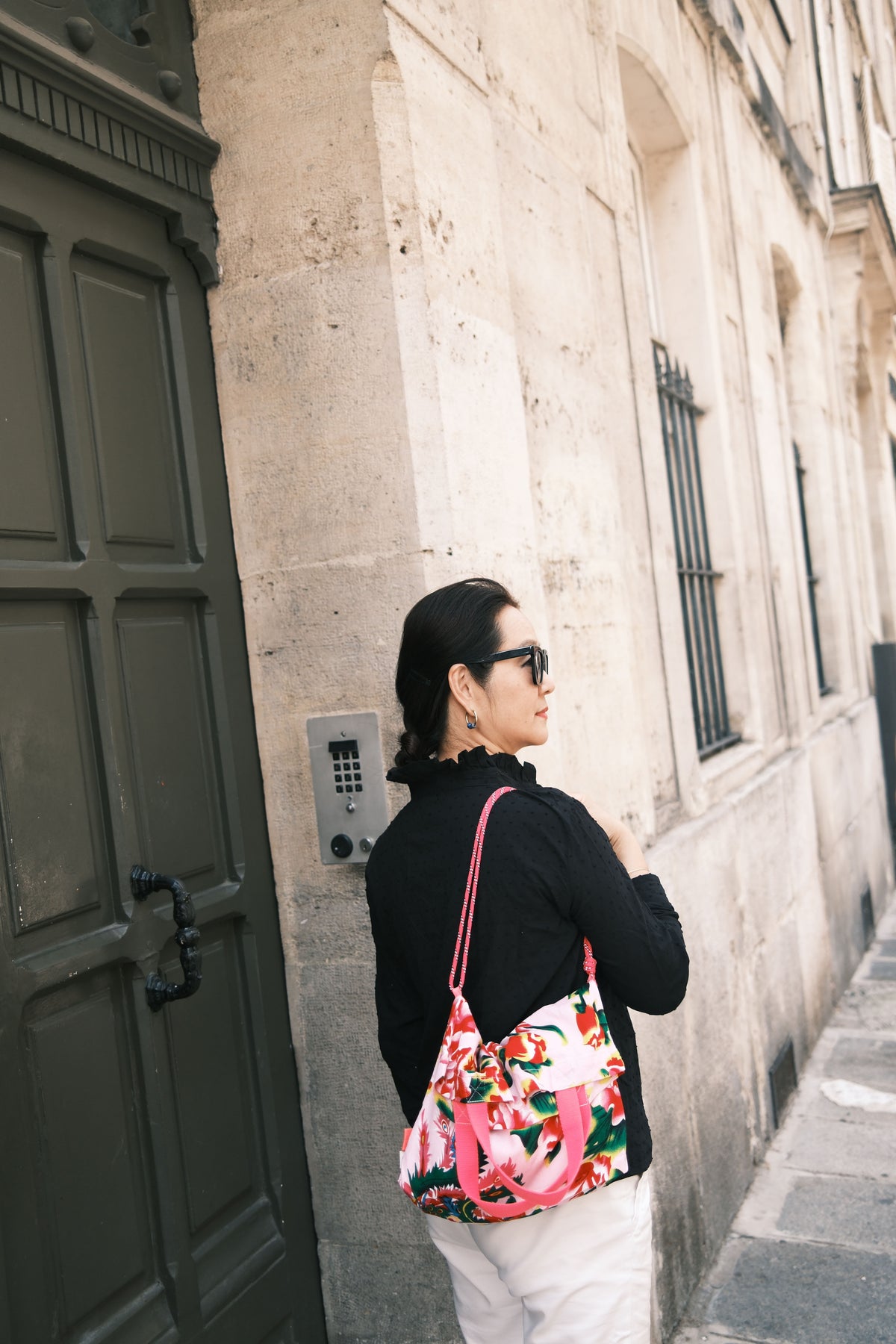Cross bag / pivoine