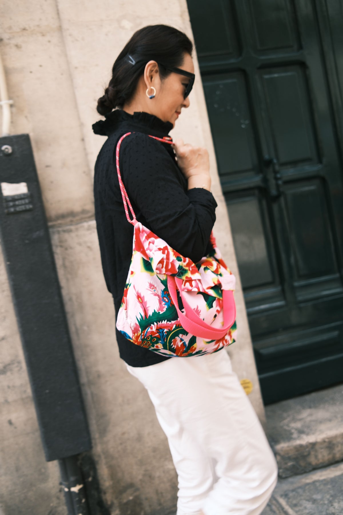 Cross bag / pivoine