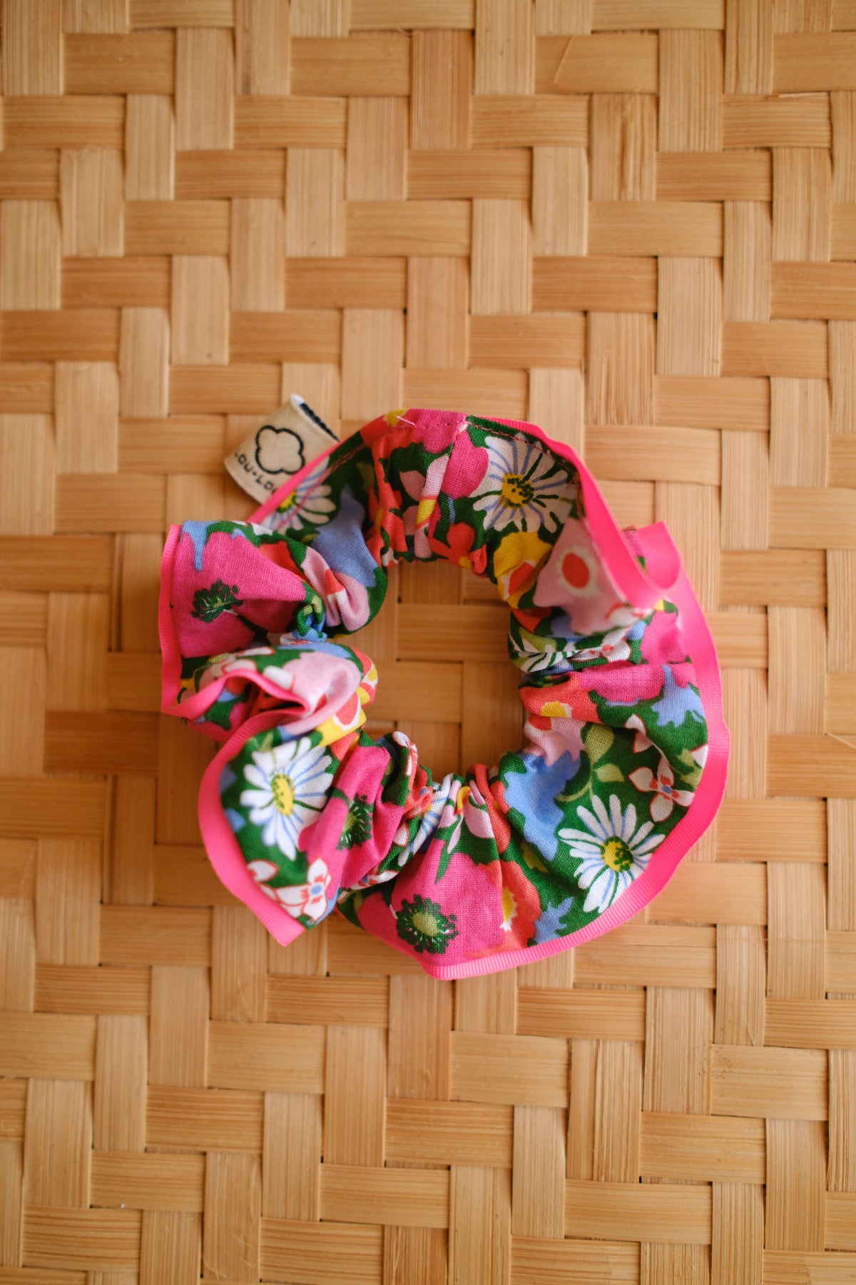 Flower Scrunchie