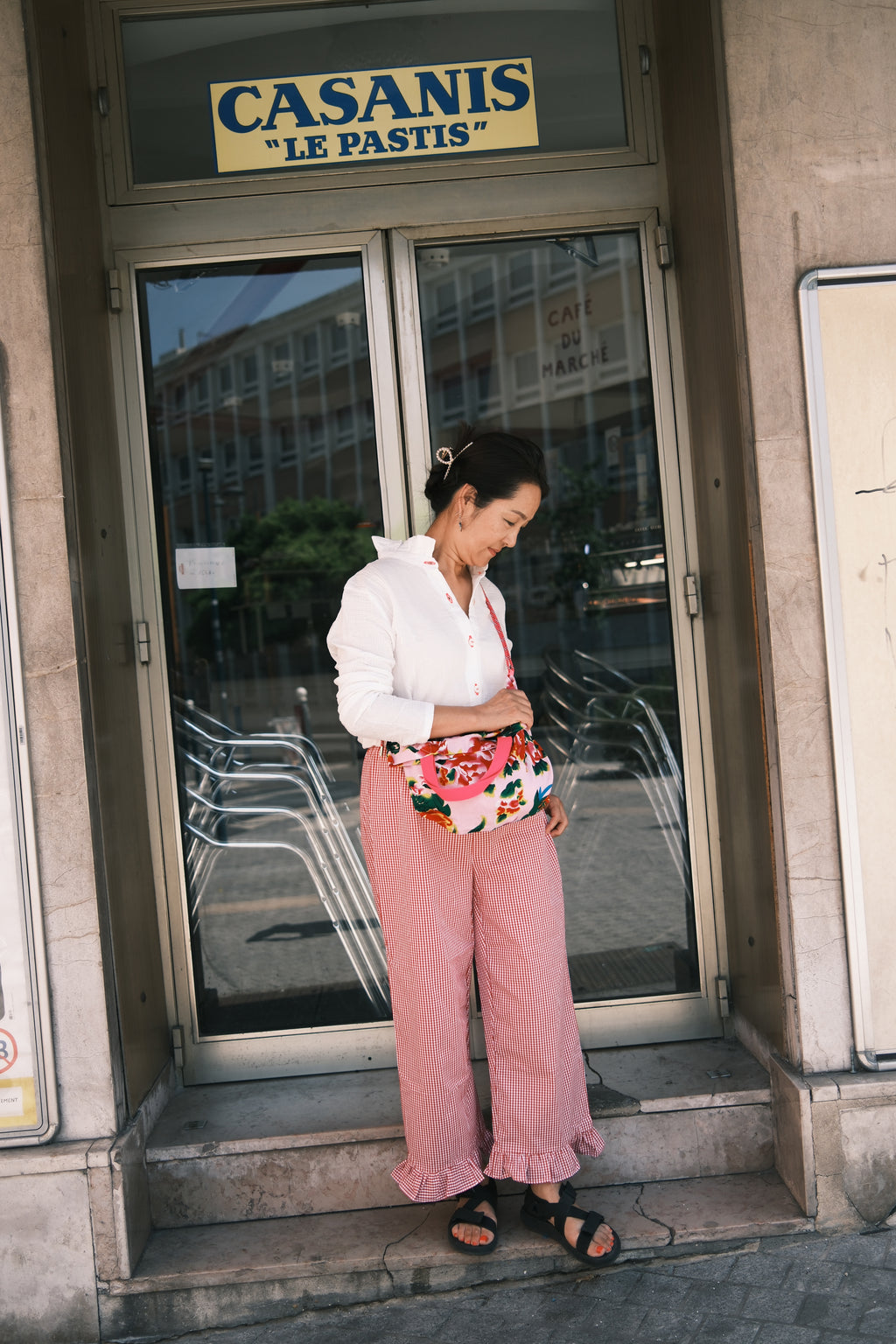 Ruffle pants