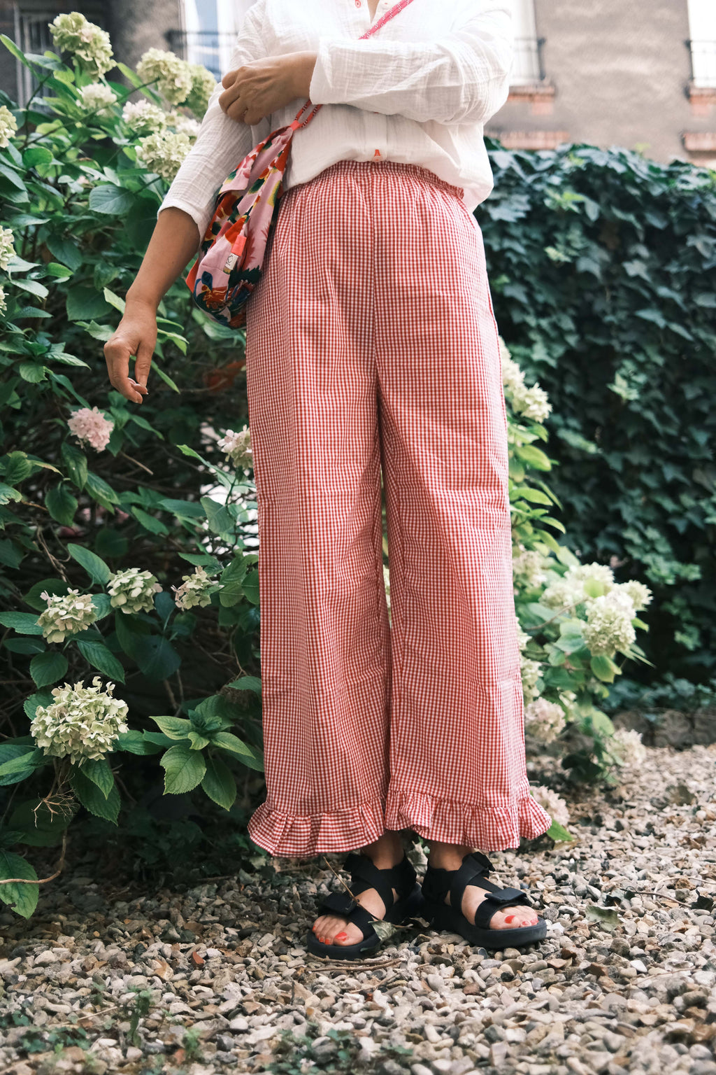 Ruffle pants