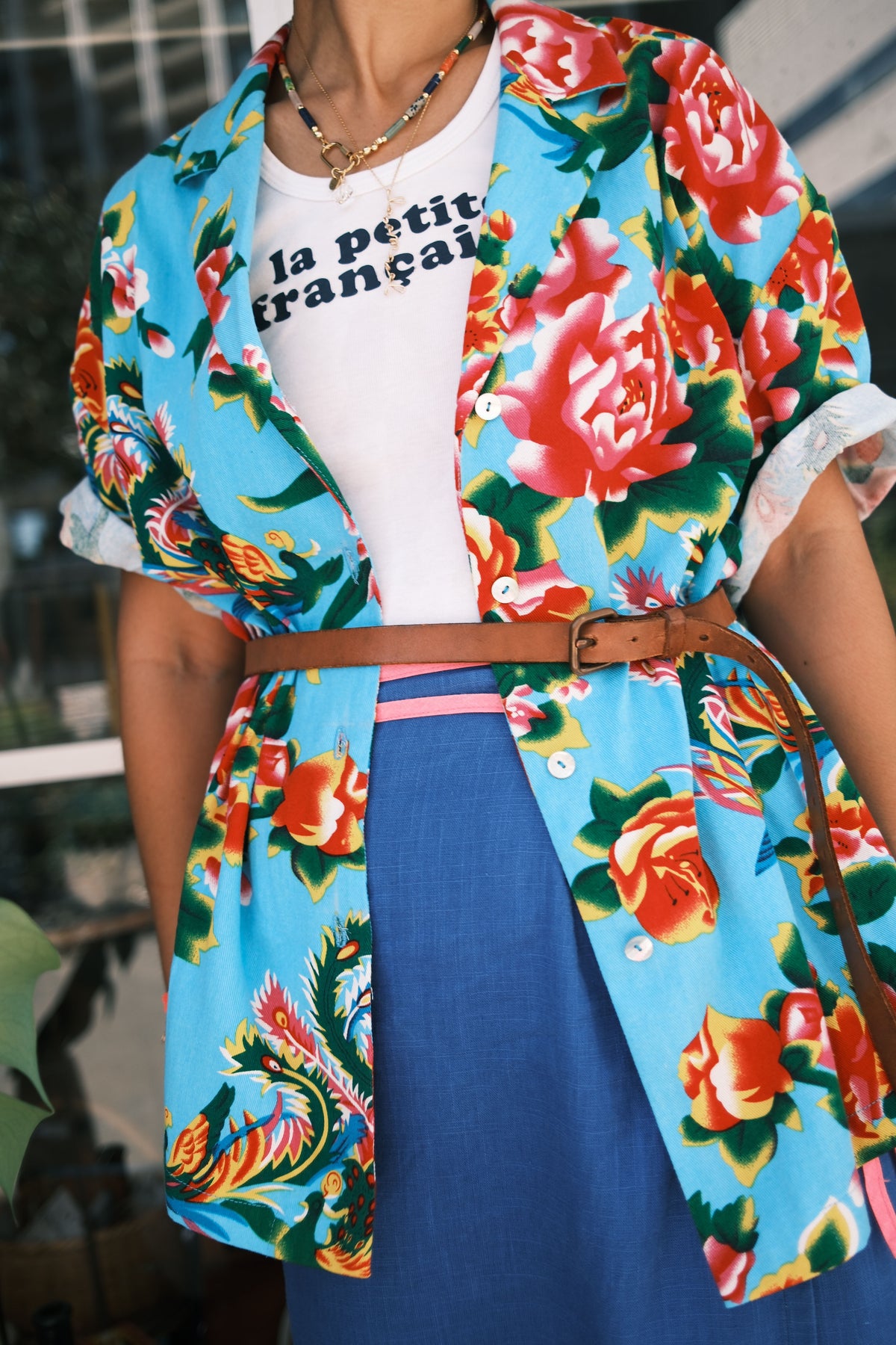 NaiNai Shirt / Blue