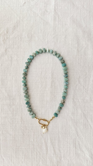 Amazonite berlingo necklace