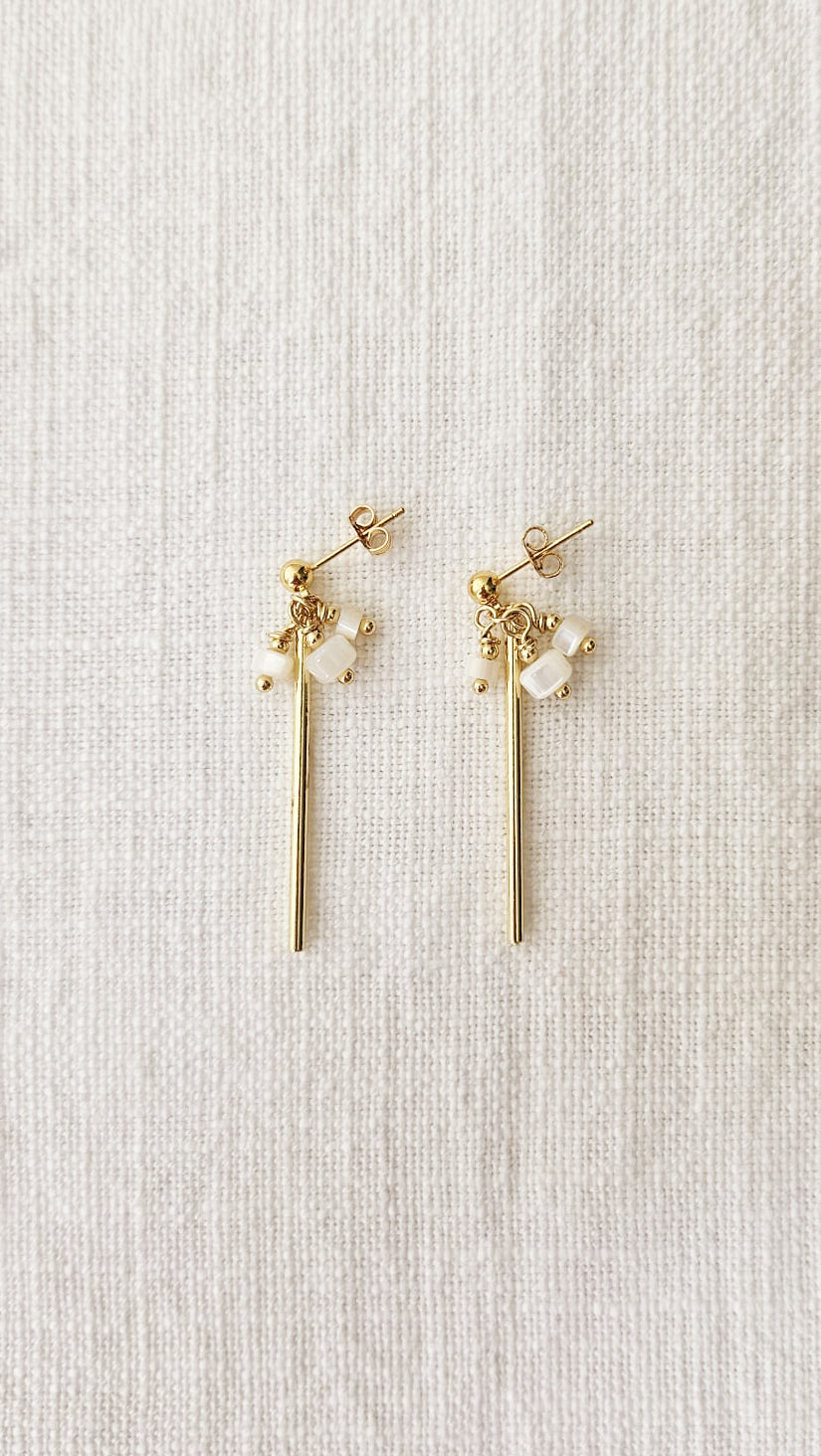 Boucles Fleur Fuchsia