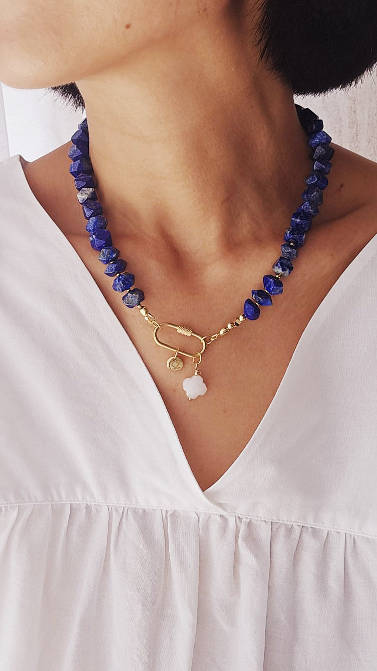 Lapis lazuli berlingo necklace