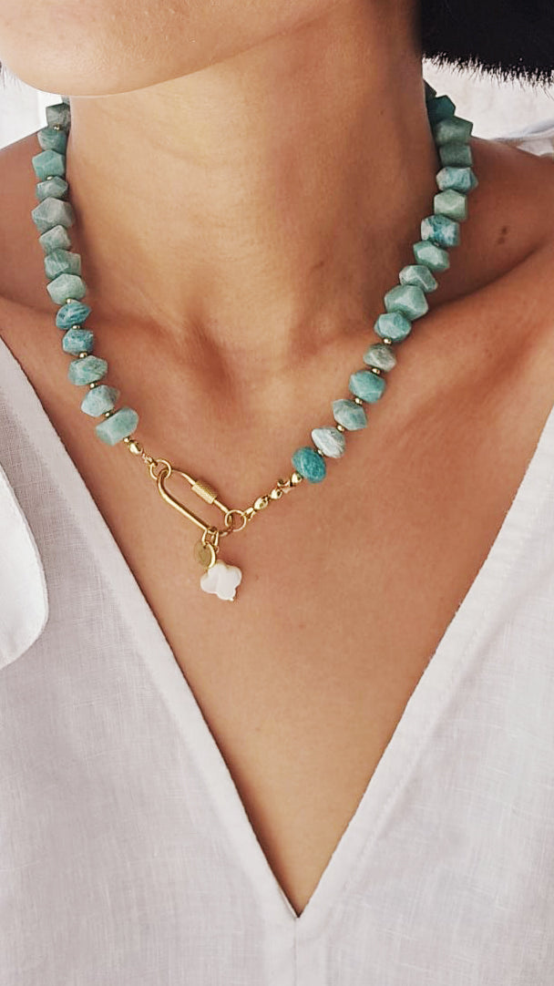 Amazonite berlingo necklace